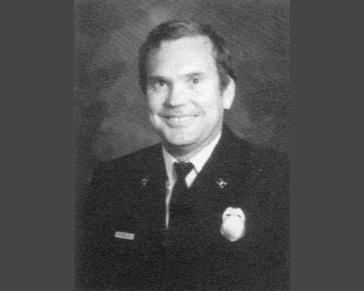 Jim Pfister's 1983 San Diego Fire Department yearbook portrait.